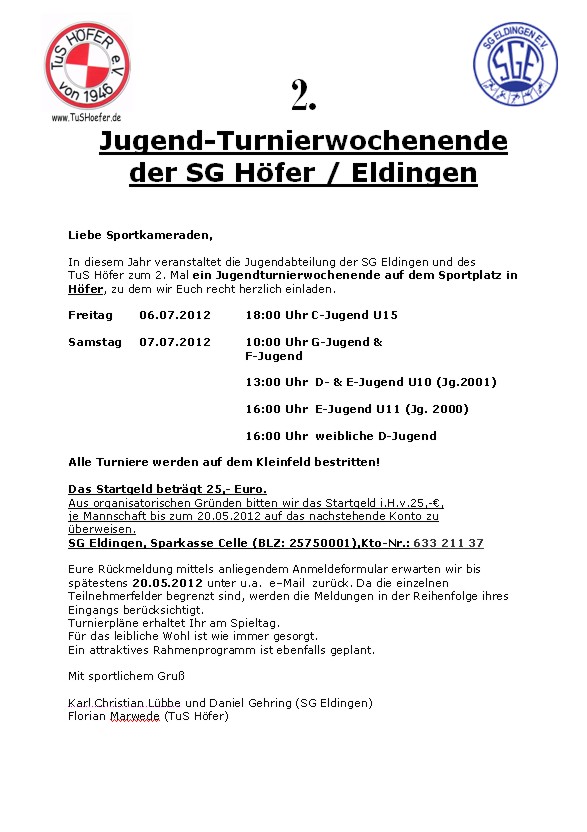 Jugendturnier2012