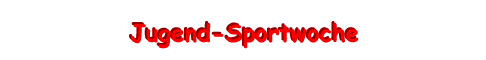 Jugendsportwoche