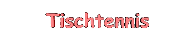 Tischtennis